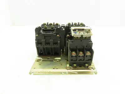 Allen Bradley 505-AOD-A2G Reversing Motor Starter 120V Coil w/18A Overload Ser C