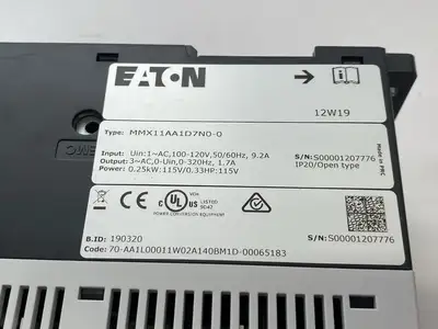 Used EATON M-MAX SERIES ADJUSTABLE FREQUENCY AC DRIVE, FS2 FRAME Variable Speed Drives Michigan US | Maverick Industrial Sales #1092760
