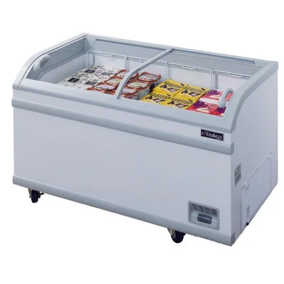 New | in-Stock Dukers New Dukers WD-500Y Commercial Chest Freezer in White 56" Display Freezers Illinois US | Falcon Restaurant Supply #1376285
