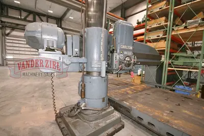 Carlton 8’ x 19” Radial Drill, Lever Shift
