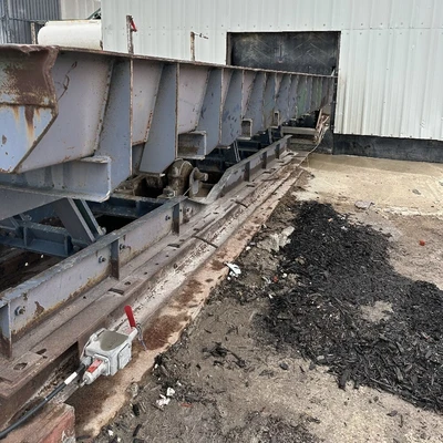 78in Wide x 240in Long Vibrating Pan Feeder