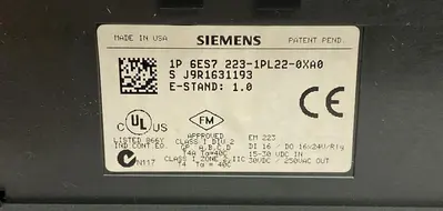 New | in-Stock SIEMENS 6ES7223-1PL22-0XA0 Input / Output Modules | Surplus Asset Holdings #1205969