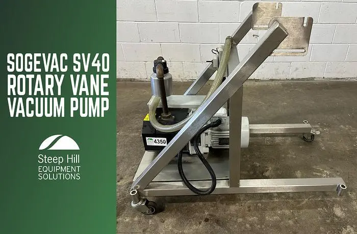 Used 2004 SOGEVAC SV 40 Vacuum Pumps | Steep Hill Equipment Solutions #773361