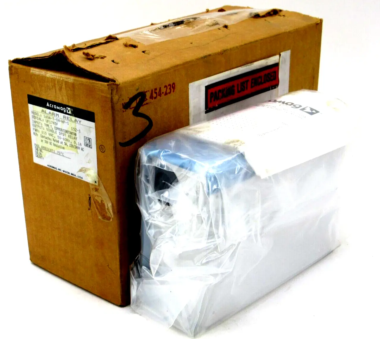 NEW ACROMAG 160A-T-SN-NP-1 ALARM RELAY 160ATSNNP1