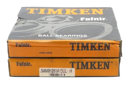 NEW TIMKEN 3MM9126WI DUL BALL BEARING SET 3MM9126WIDUL