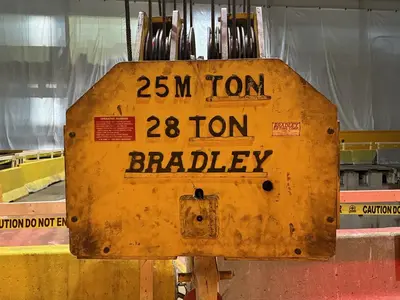 USED BRADLEY BRIDGE CRANE