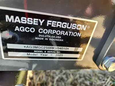 New | in-Stock 2025 MASSEY FERGUSON 1GC.25 Sub-Compact & Compact Tractors New York US | Abele Tractor #1343085