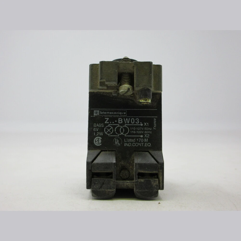 TELEMECANIQUE Z..-BW03 PILOT BODY TRANSFORMER