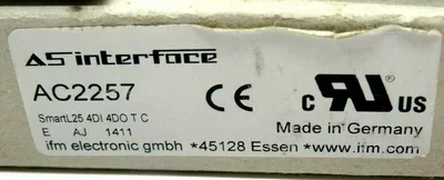 NEW EFECTOR IFM SMARTL25 4DI 4DO T C-AC2257 MODULE SMARTL254DI4DOTCAC2257