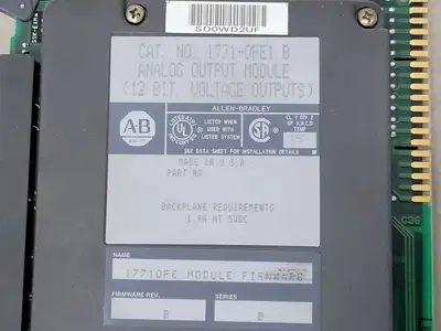 USED ALLEN BRADLEY 1771-OFE1-B