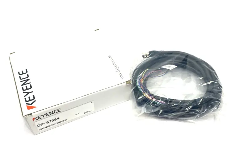 New | in-Stock KEYENCE Single Ended Control Cable NFPA79 Compatible, 5 m Misc Electrical & Power Parts Michigan US | Maverick Industrial Sales #1473978