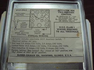 USED Barber Colman MC-431-0-0-1