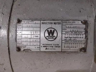 US BAIRD MODEL #2 WIRE FORMING FOURSLIDE MACHINE AIR CLUTCH: YOBRO #24434