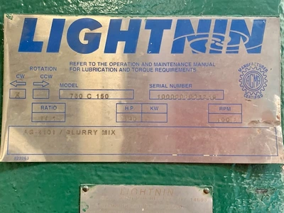 USED SPX Lightnin 780C150