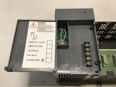 USED ALLEN BRADLEY 1746-P2 SER C / 1746-A10 SER B