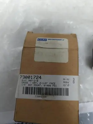 New | in-Stock WIKA 0-400 Temperature and Pressure Testers Ohio US | Surplus Asset Holdings #1226484