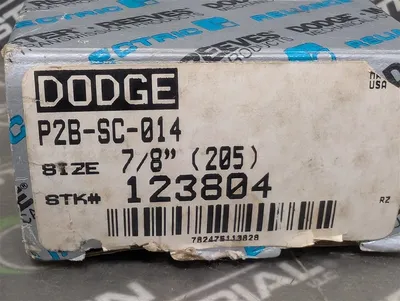Dodge P2B-SC-014 Pillow Block Housed Bearing Unit 7/8" Boare 123804 New NIB