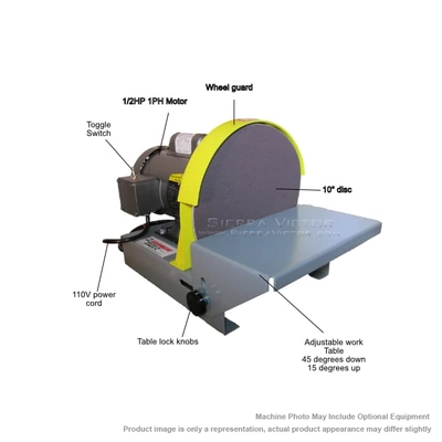 KALAMAZOO INDUSTRIES DS10 Disc Sanders | Sierra Victor Industries (2)