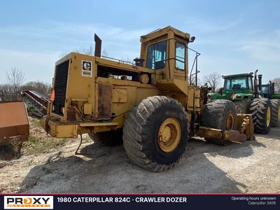 Used 1980 CATERPILLAR 824C Bulldozers Wisconsin US | Proxy Equipment #1377773