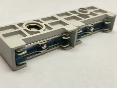 Used SMC End Block Left LOT OF 2 Pump & Valve Parts Michigan US | Maverick Industrial Sales #1391878