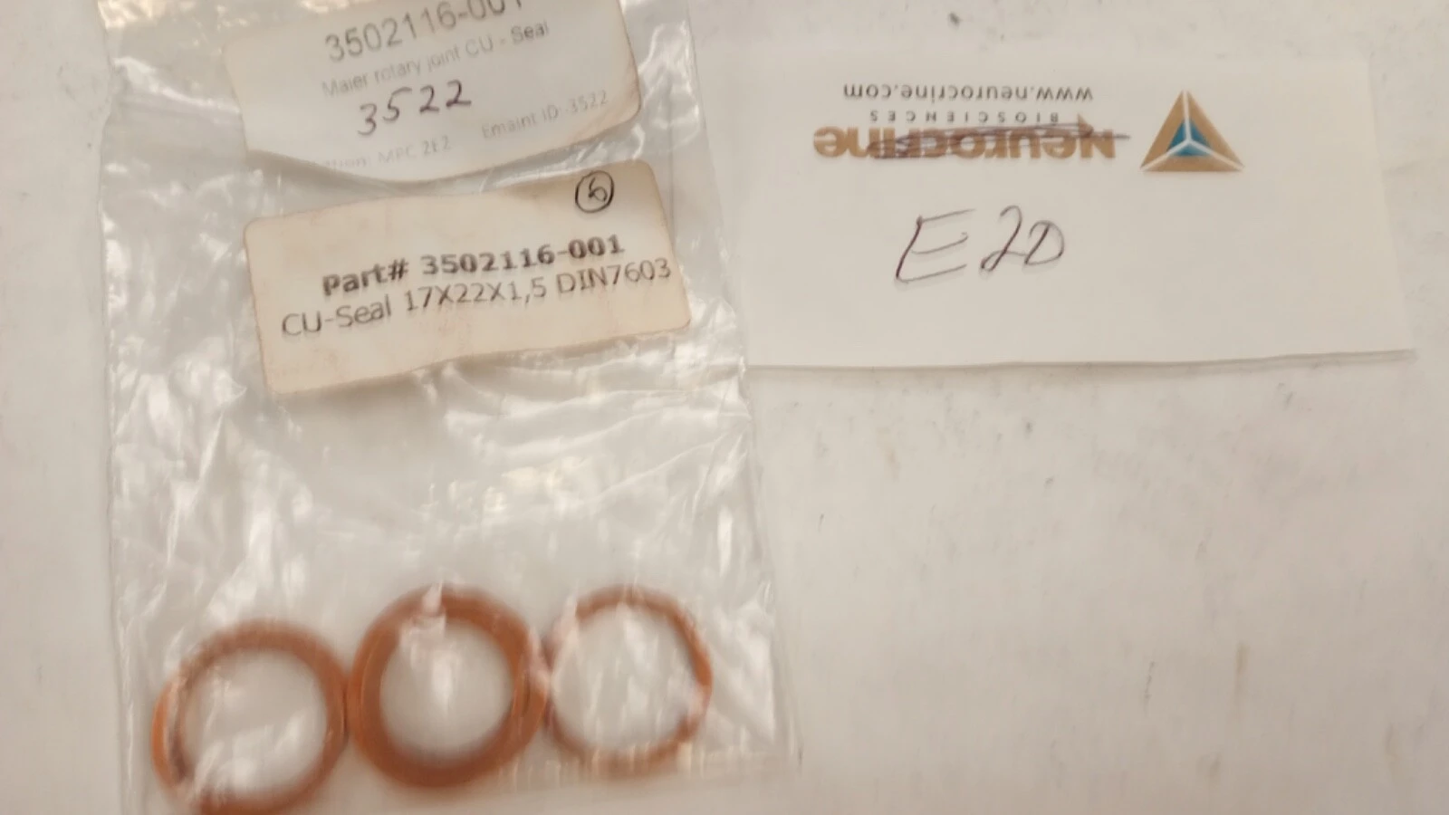 NEW MAIER /CU-SEAL 3502116-001