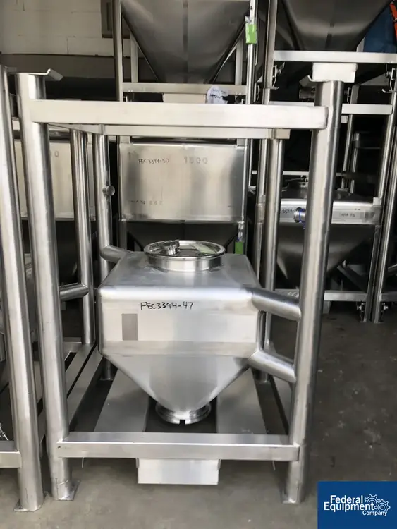 Used Zanchetta 300 Liter Zanchetta Bin, S/S Bins Ohio US | Federal Equipment Company #126254