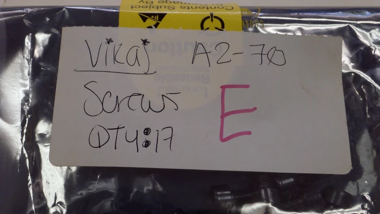 New | in-Stock Vikaj A2-70 Nuts & Screws Arizona US | ASSET CONVERSION SPECIALISTS, INC. #313171