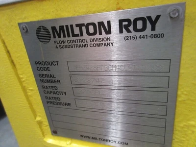 USED MILTON ROY MBH2428