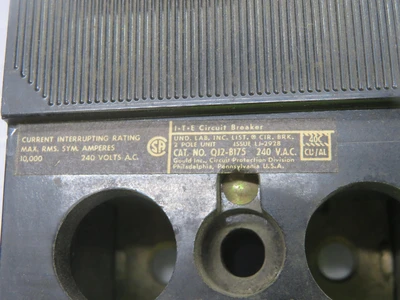 Used ITE SIEMENS _UNKNOWN_ Circuit Breakers | OCO Industrial #1696684