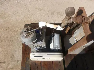 Pump, Vacuum, Kinney, 1/2 HP, Portable, 10 CFM @ 26" Hg, #S625990