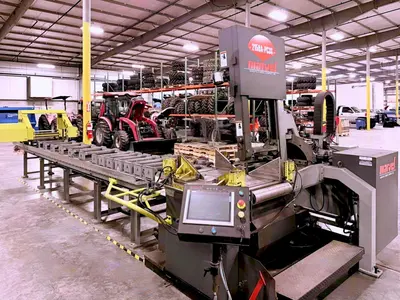 Used 2017 MARVEL 2150A-PC3S Vertical Band Saws | Machine Factory Outlet #1267026