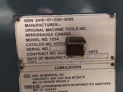 USED STANDARD 1334