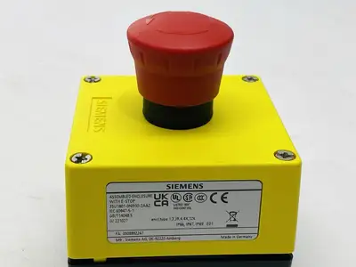 3SU1801-0NB00-2AA2 | Siemens  Heavy Duty Aluminum Enclosure With E-Stop - New Other