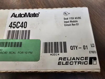 New | in-Stock RELIANCE ELECTRIC 45C40 Misc Electrical & Power Parts British Columbia CA | Lenmark #836167