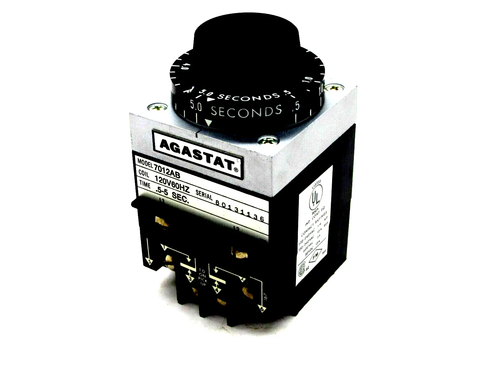 NEW TE CONNECTIVITY AGASTAT 7012AB TIME DELAY RELAY