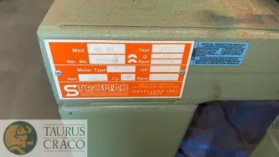 USED 1999 STROMAB RS 75 RADIAL ARM SAW