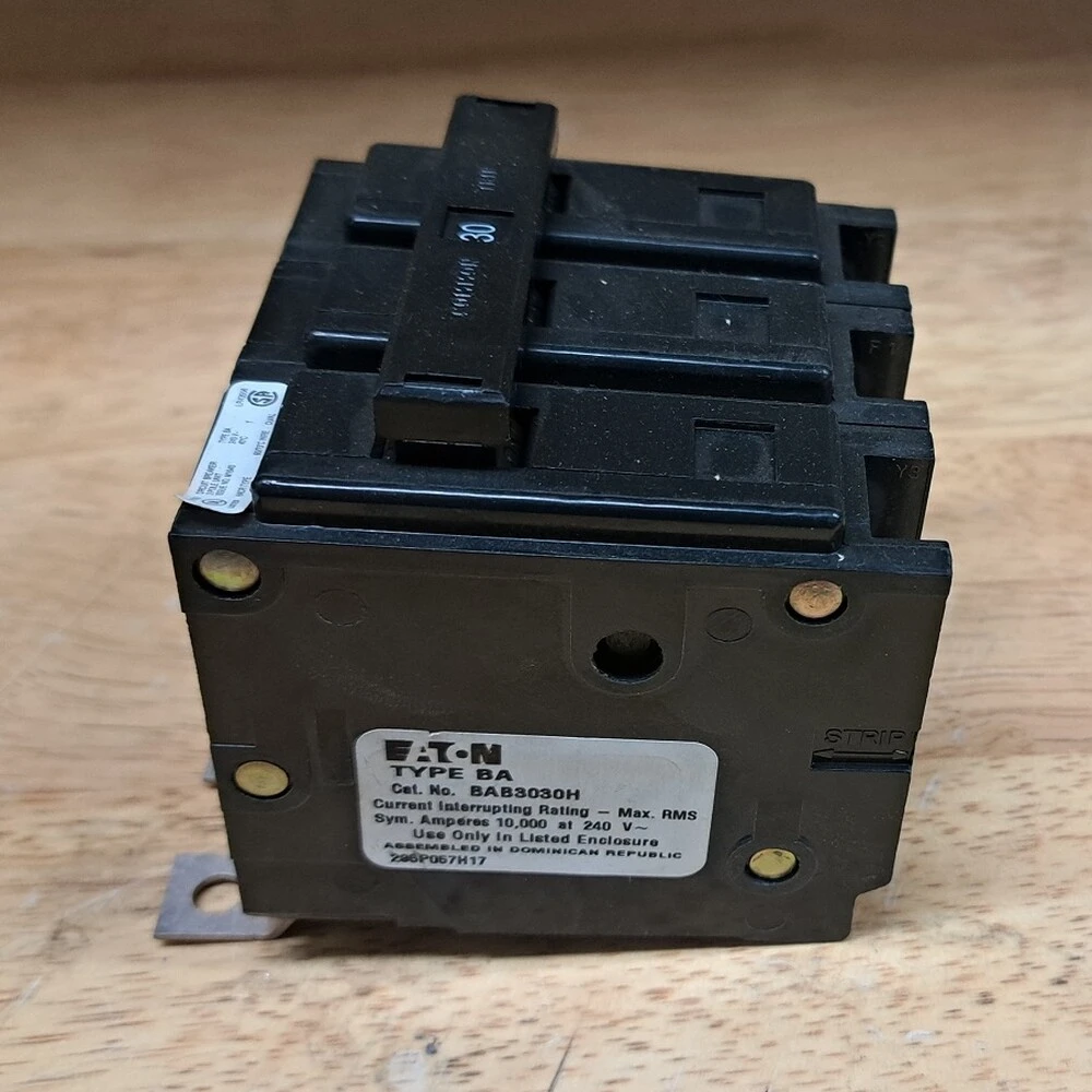 Eaton 3 Pole 30 Amp Breaker