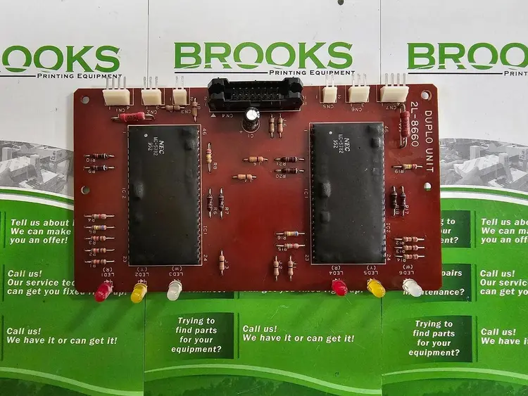 New | in-Stock DUPLO 2L-8660 I/O Boards & Replacement Parts North Carolina US | BROOKS PRINTING EQUIPMENT #1138205