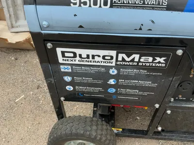 DuroMax XP12000E Heavy-Duty, 12,000-Watt Portable Gas Generator