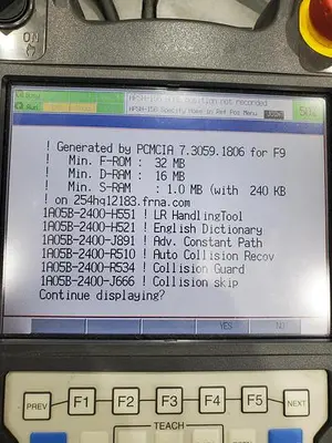 USED 2008 FANUC LR MATE 200IC/5F