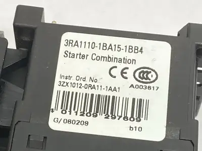 Used Siemens Contactor Starter Combination 1.4-2A 400VAC 24VDC Starters Michigan US | Maverick Industrial Sales #1401896