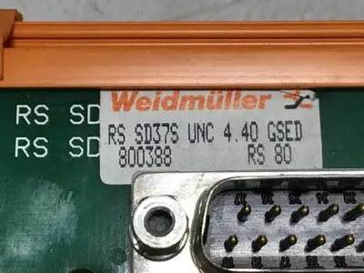 USED WEIDMULLER RS SD37S