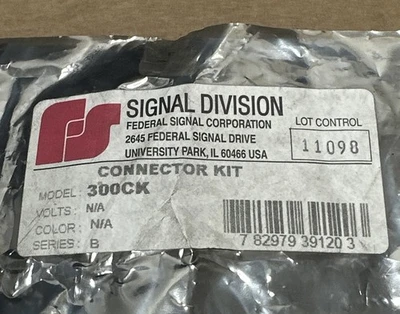 NEW Federal Signal 300CK