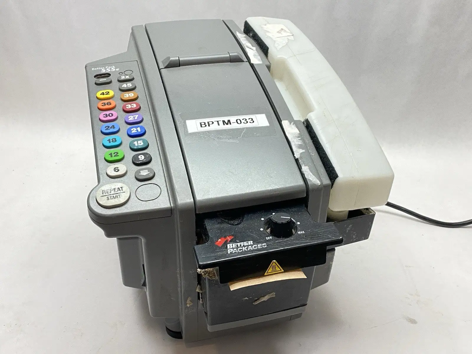 Used Better Pack Automatic Kraft Tape Dispenser Tape Applicators Michigan US | Maverick Industrial Sales #1401563