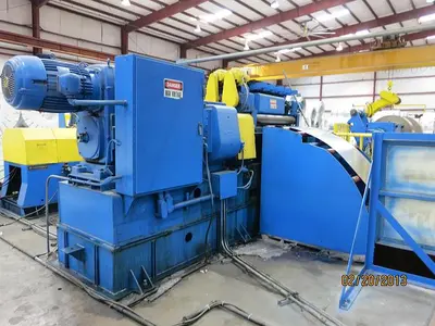 48" x 30,000 Lb. McKay Cut to Length Line (Used)
