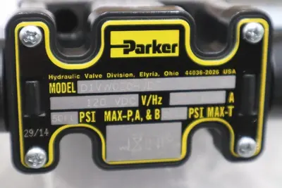 Parker D1VW020HVDC Parker DIR CNTRL SO NEW WITH BOX STOCK G347A