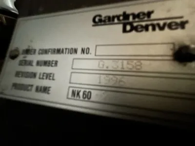 1996 GARDNER DENVER EBBQCB Air Compressors-Rotary Screw | Asset Exchange Corporation (4)