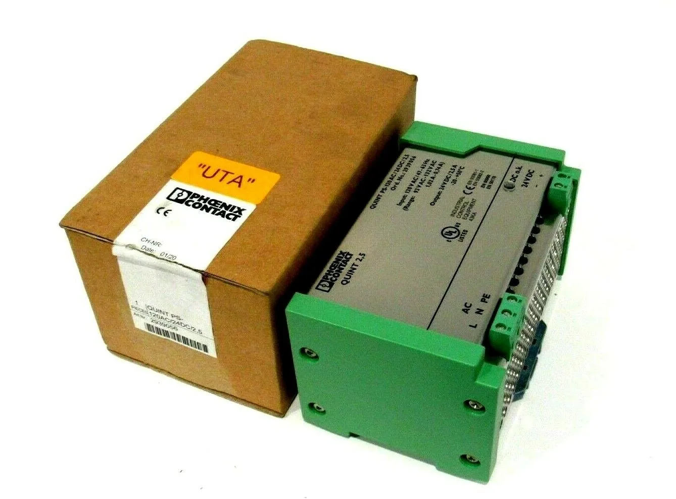 NEW PHOENIX CONTACT QUINT PS-120AC /24DC /2,5 POWER SUPPLY 2939056