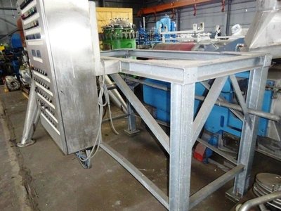 (2) Heinkel HF 600 Inverting Filter centrifuges, 316SS.