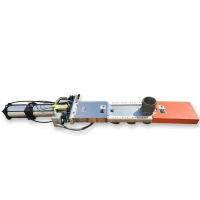 Used 5"dia. Stainless Steel Horizon Systems 3-way Three Way Tube Diverter Valve